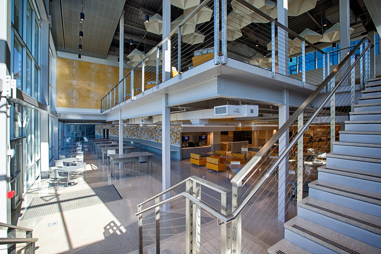 UC Dining Hall on the Lower Level