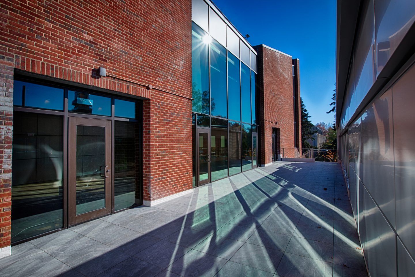 Exterior and Outdoor Terrace at the UC