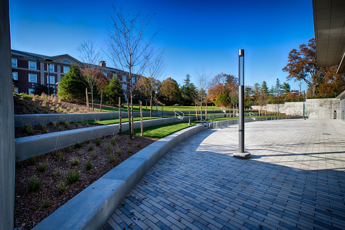 Exterior and Outdoor Terrace at the UC