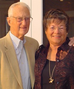 Angela '62, M.A. '65, and Scott Jaggar