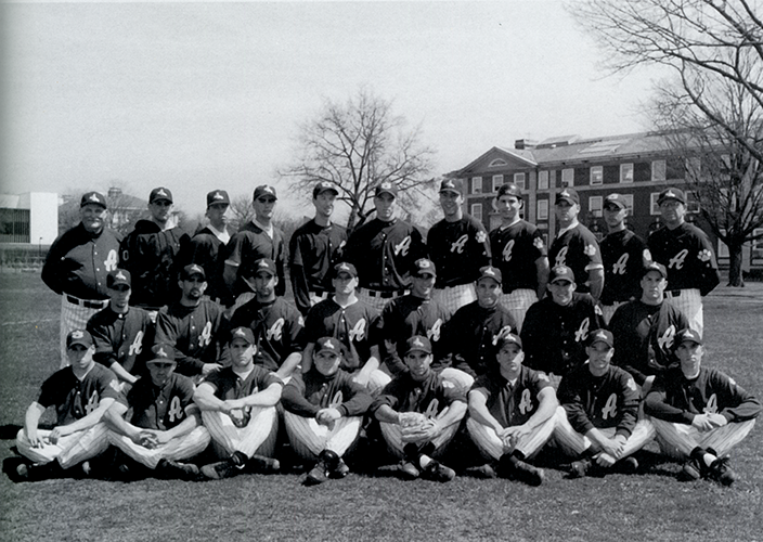 1996 Adelphi Baseball Team