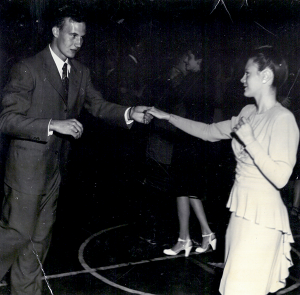 John Bradford and June Becht 1946