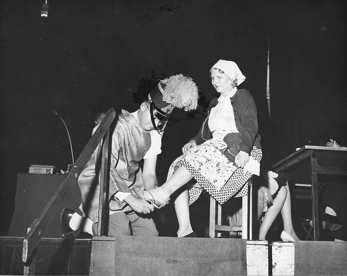 Cinderella from All-College Night, 1956