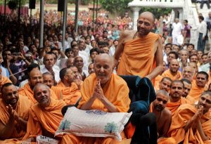 Pramukh Swami Maharaj, photo credit: The New York Times.