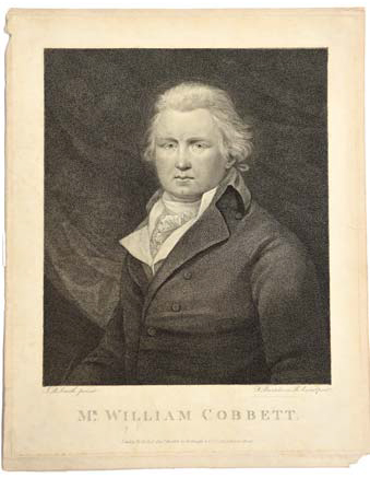 Portrait of William Cobbet.