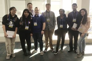 Adelphi Students at Conference