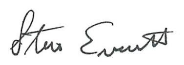 Dr. Everett Signature