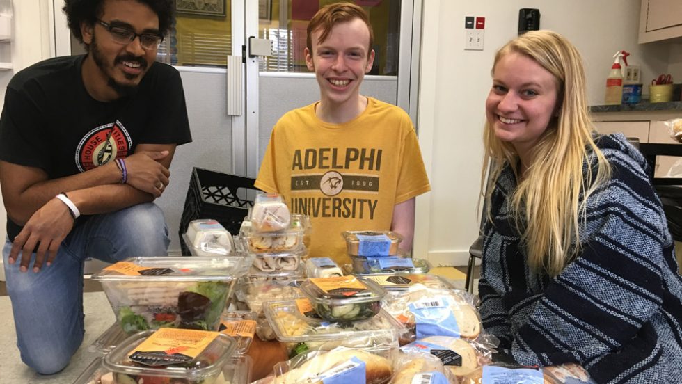 LGS Student Leadership Council, they've launched an on-campus food recovery initiative to redistribute food that would otherwise be destined for the garbage to local shelters for the homeless.