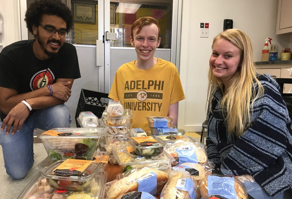 LGS Student Leadership Council, they've launched an on-campus food recovery initiative to redistribute food that would otherwise be destined for the garbage to local shelters for the homeless.