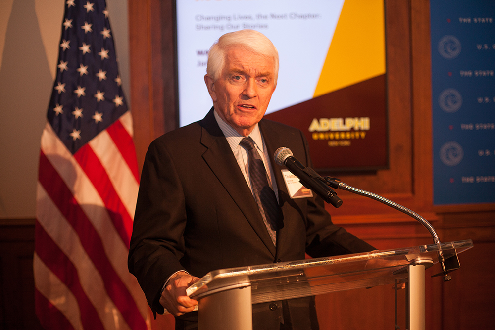 Remembering Former Adelphi University Trustee Tom Donohue, MBA ‘65, ‘98
