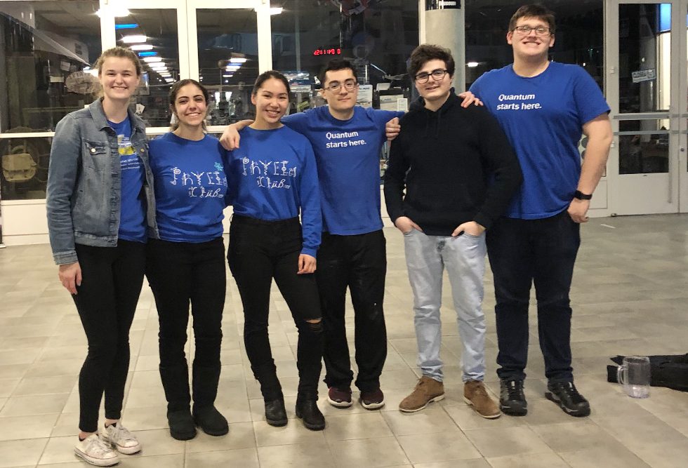 Students in Adelphi’s chapter of the Society of Physics Students manage demanding courses, do research and are also active outside of the classroom, sharing their favorite subject with Adelphi and surrounding communities.