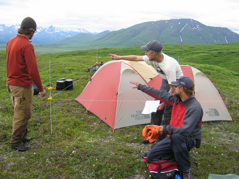 Adelphi Students in Alaska