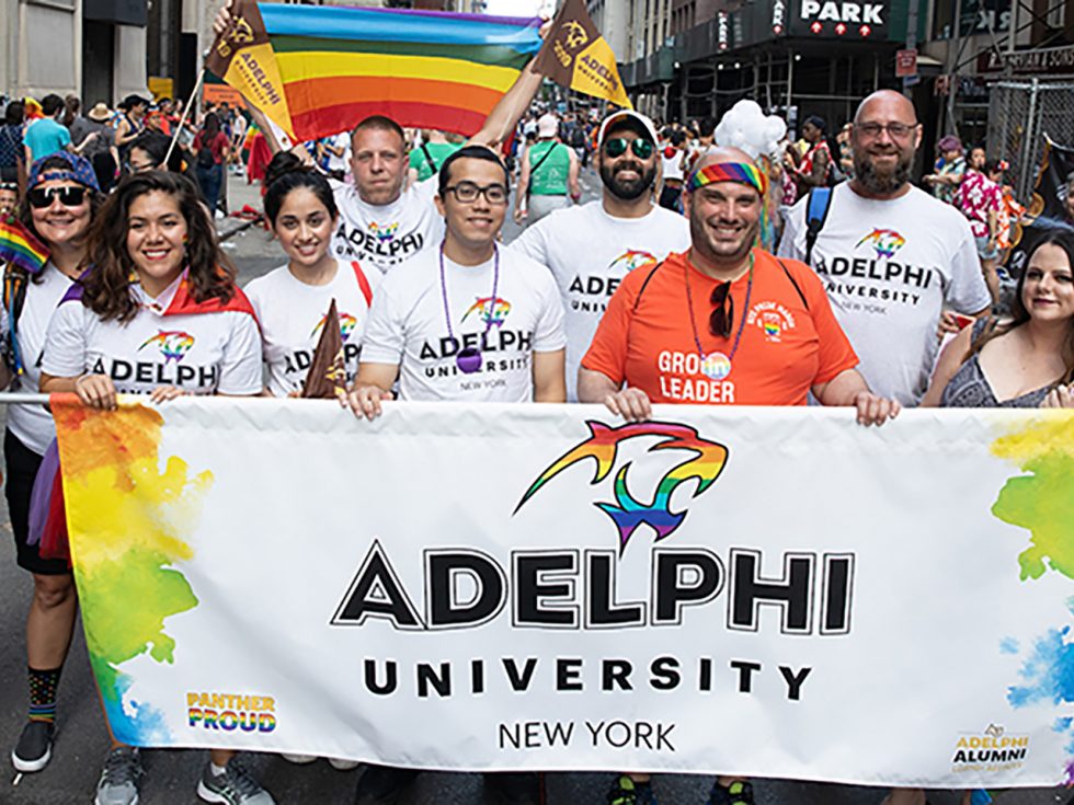 Adelphi University a safe space for LGBTQ+ students, their family and faculty.