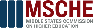 Logo for MSCHE: Middle States Commission on Higher Education