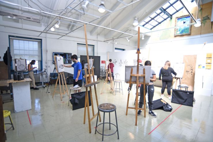 art studio classroom