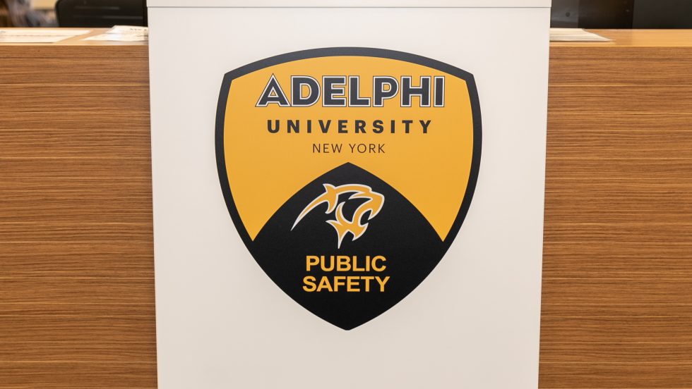 Adelphi University Public Safety badge
