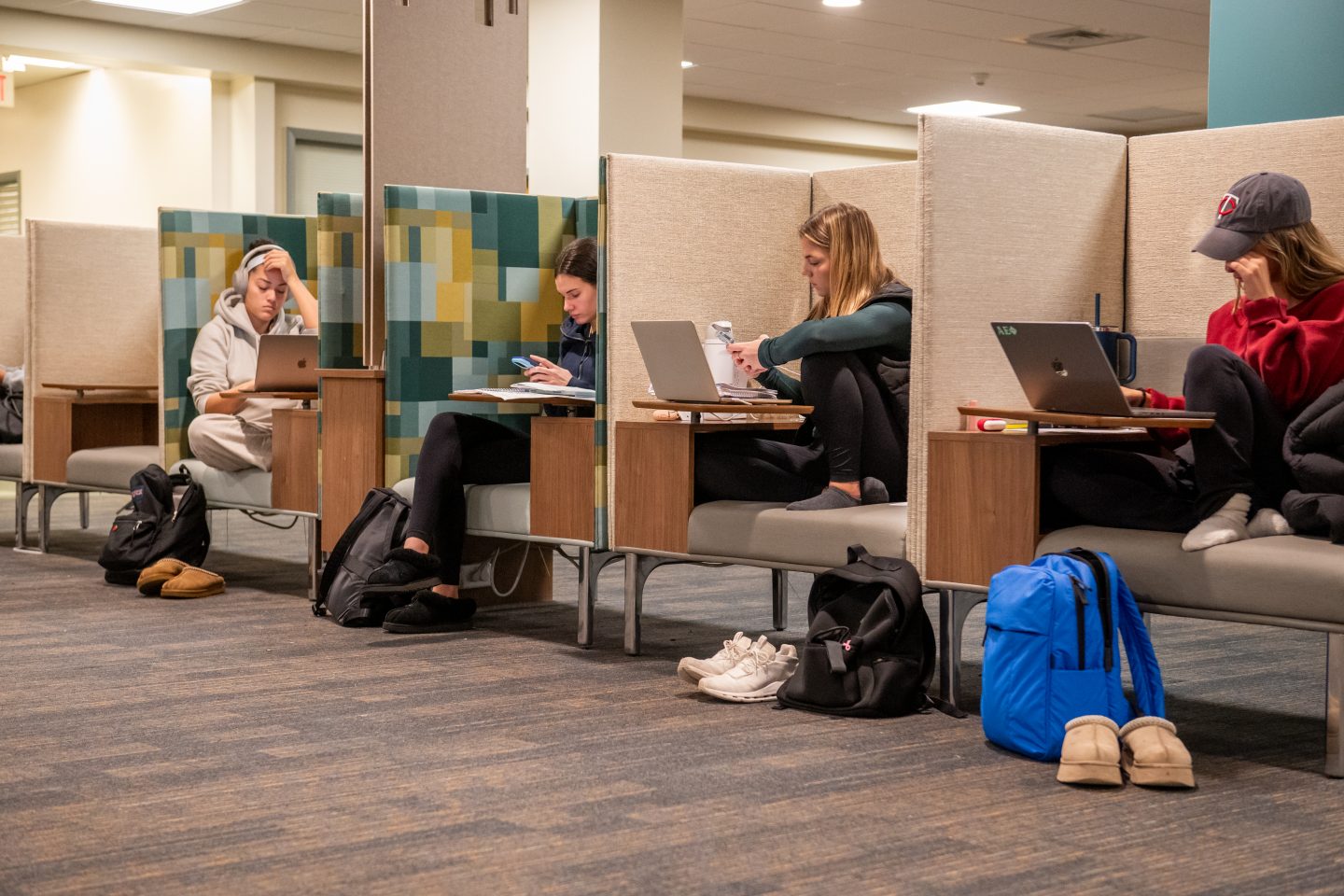 Swirbul Library 2nd Floor Study Space: Another inviting study space on the second floor, designed to support your academic needs.