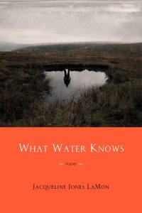 Book cover of 'What water knows" by Jacqueline Jones LaMon