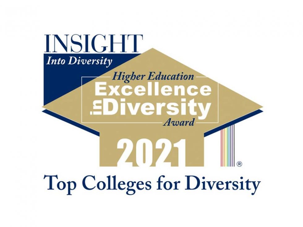 Insight into Diversity: Higher Education Award Excellence in Diversity - 2021 - Top Colleges for Diversity