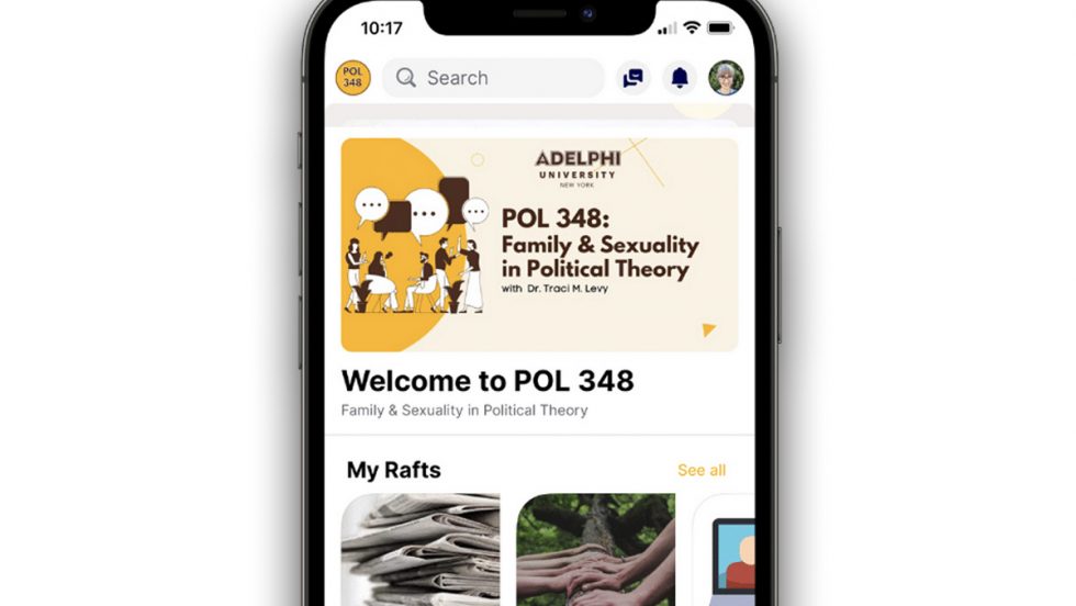 Adelphi University Raftr Mobile App