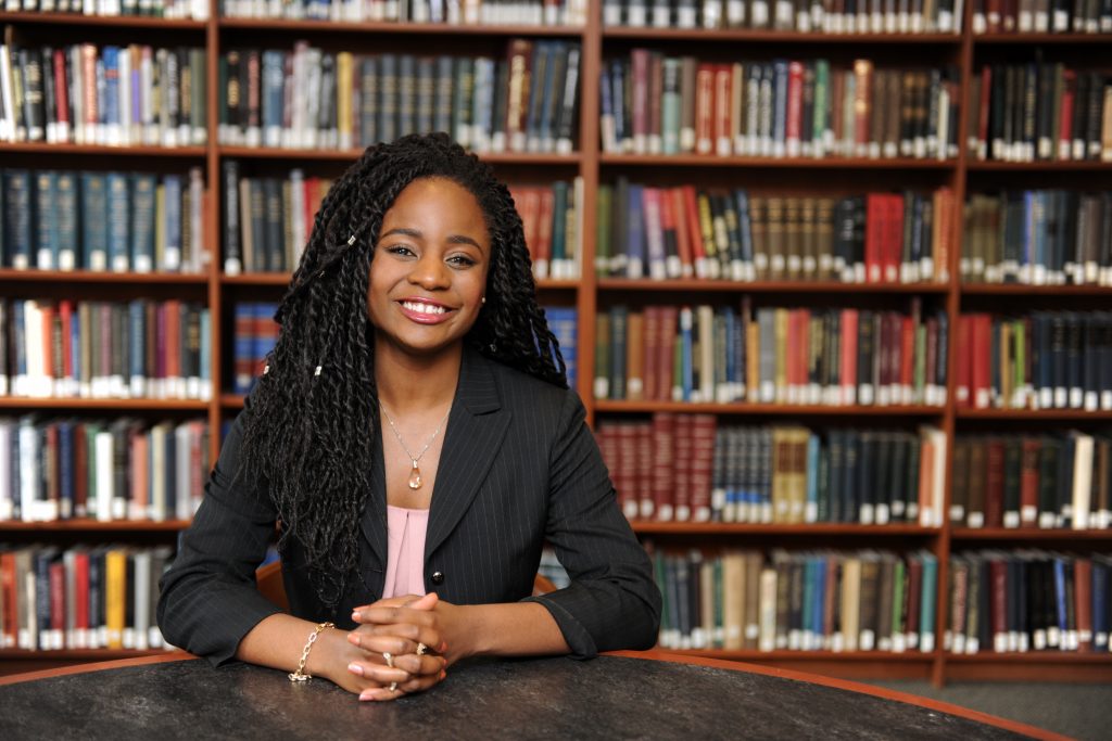 TaLona Holbert graduated from Adelphi and went on to study law