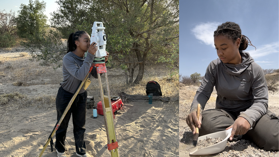 MacKenzie Pina, Co-Captain of Adelphi’s Swim Team, Dives Into Archaeological Research in Kenya