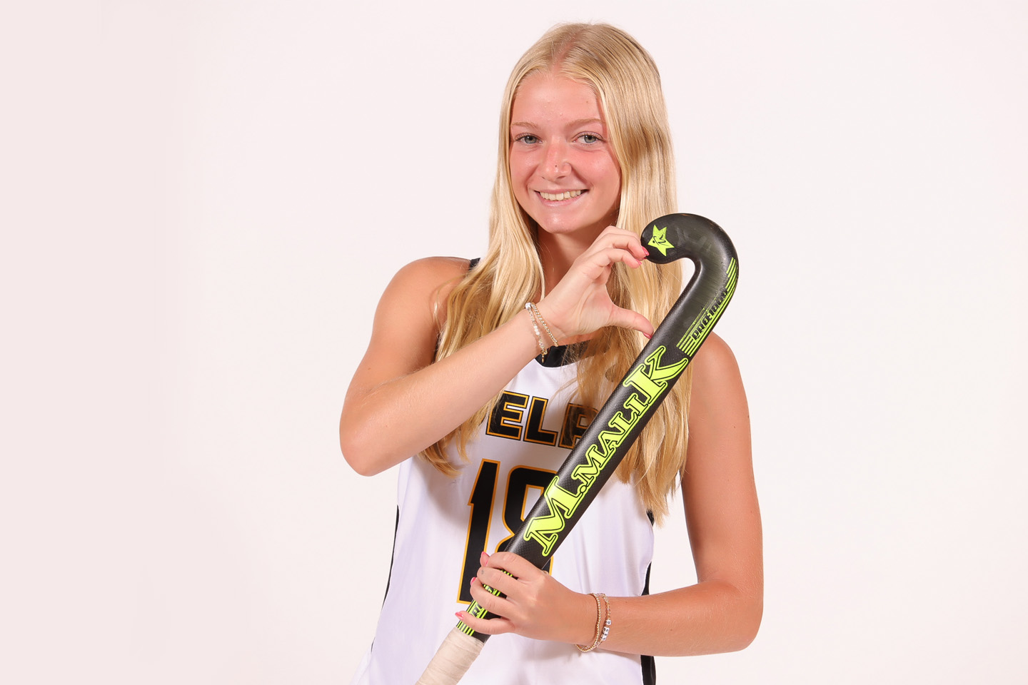 Field hockey player Caroline Beakes, first-year student, exercise science