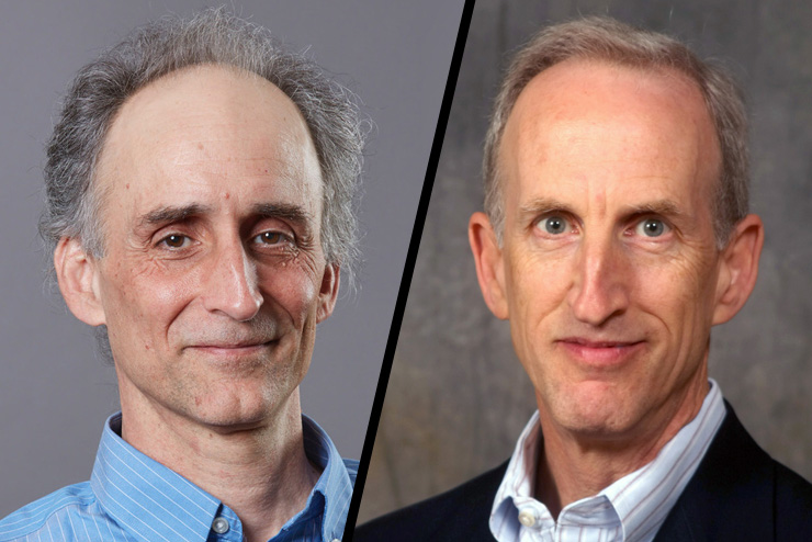 Headshots of Mariano Torras and Robert Goldberg