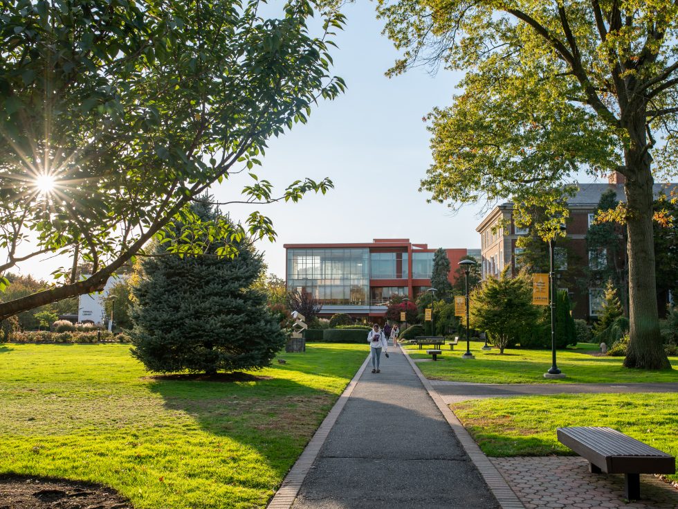 Adelphi Campus in the Fall