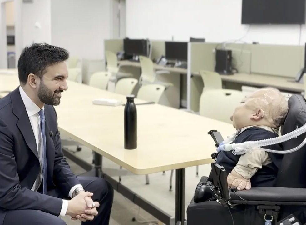 Able News at The Viscardi Center staff reporter Christopher Alvarez ’20 interviewed New York City Mayor Zohran Mamdani just weeks before his inauguration. The two discussed improvements to housing, transportation and employment.