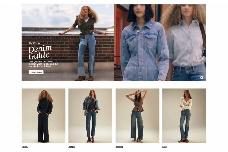 A collage of athletic apparel imagery