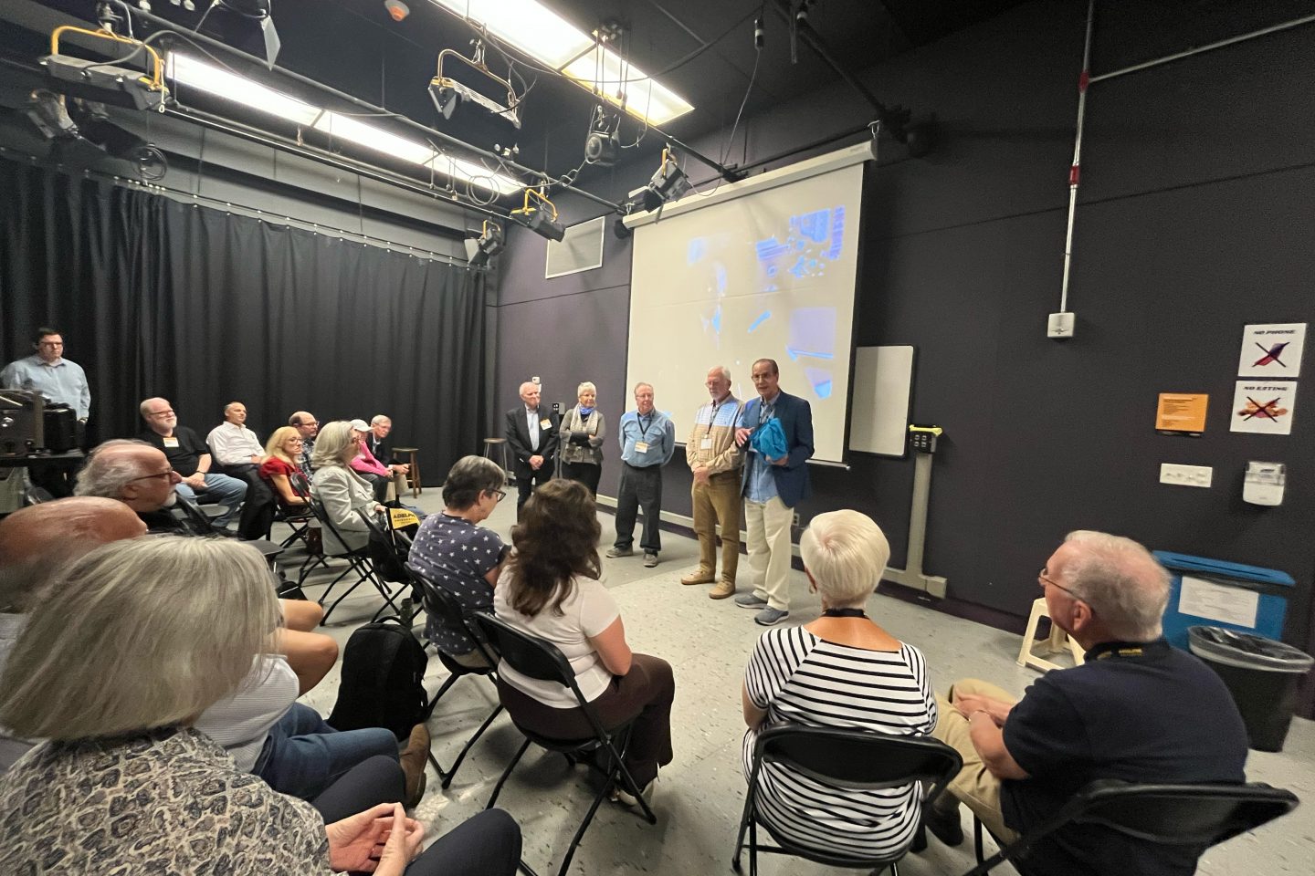 The Alumni who created What The Notes Say gathered in October 2025 to commemorate 50 years since the film was made.