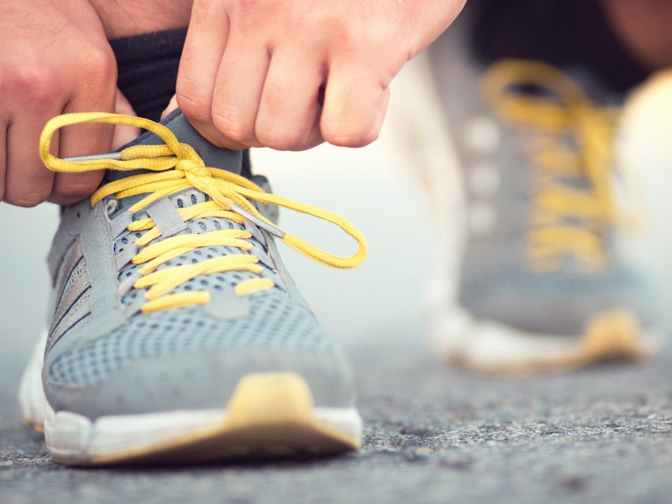 Runner Lacing up sneaker