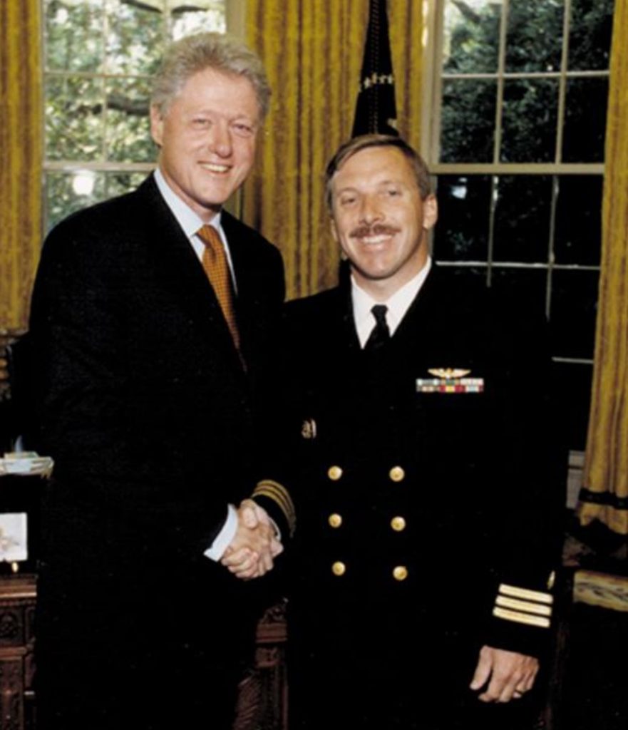 Two men shaking hands